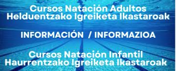 Cursos de natación: información